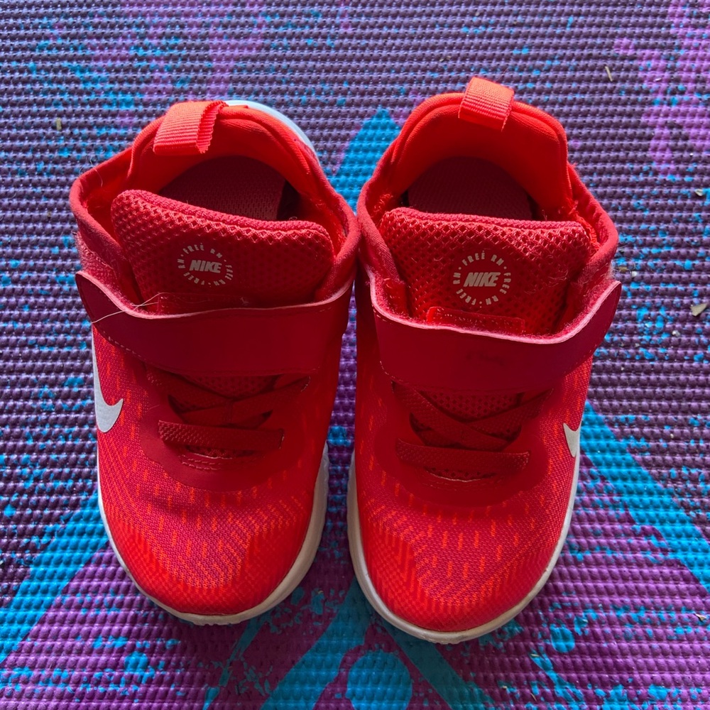 Nike Kids Vibrant Red Sneakers
